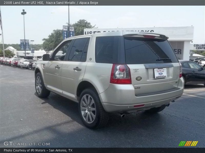 Nazca Sand Metallic / Alpaca Beige 2008 Land Rover LR2 HSE