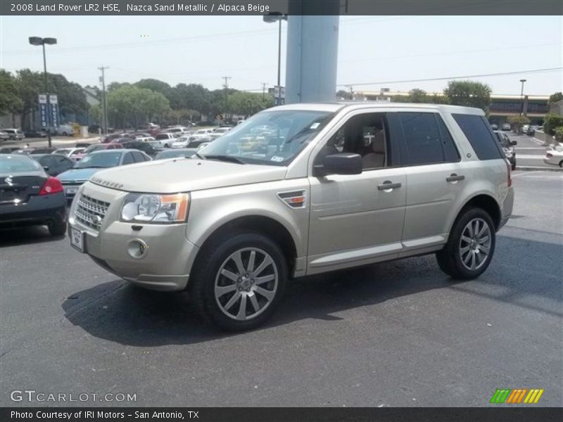 Nazca Sand Metallic / Alpaca Beige 2008 Land Rover LR2 HSE