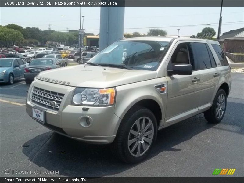 Nazca Sand Metallic / Alpaca Beige 2008 Land Rover LR2 HSE