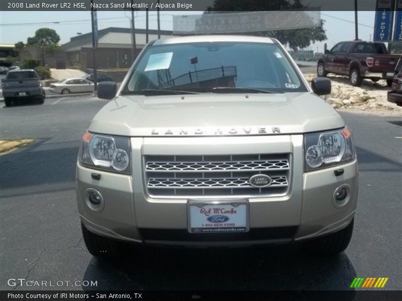 Nazca Sand Metallic / Alpaca Beige 2008 Land Rover LR2 HSE