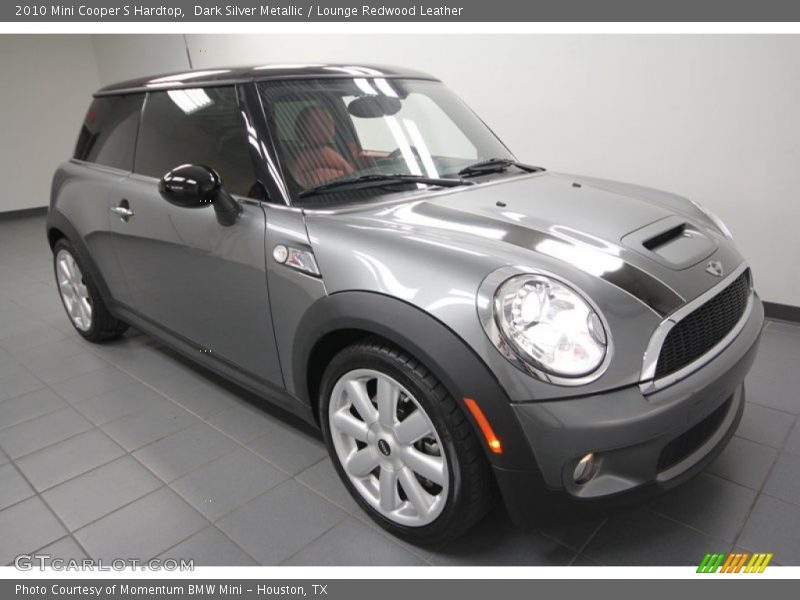 Dark Silver Metallic / Lounge Redwood Leather 2010 Mini Cooper S Hardtop