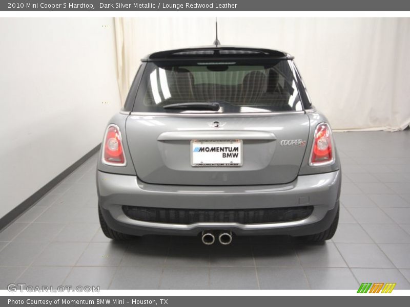 Dark Silver Metallic / Lounge Redwood Leather 2010 Mini Cooper S Hardtop