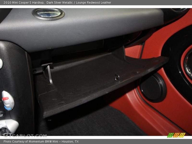 Dark Silver Metallic / Lounge Redwood Leather 2010 Mini Cooper S Hardtop