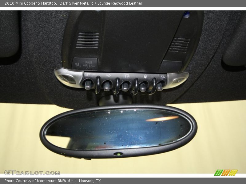 Dark Silver Metallic / Lounge Redwood Leather 2010 Mini Cooper S Hardtop