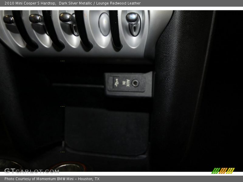 Dark Silver Metallic / Lounge Redwood Leather 2010 Mini Cooper S Hardtop