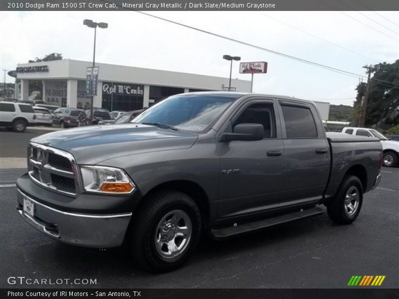 Mineral Gray Metallic / Dark Slate/Medium Graystone 2010 Dodge Ram 1500 ST Crew Cab