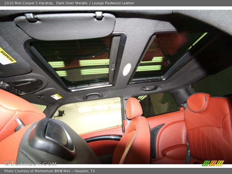 Sunroof of 2010 Cooper S Hardtop