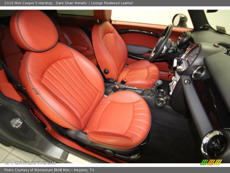  2010 Cooper S Hardtop Lounge Redwood Leather Interior