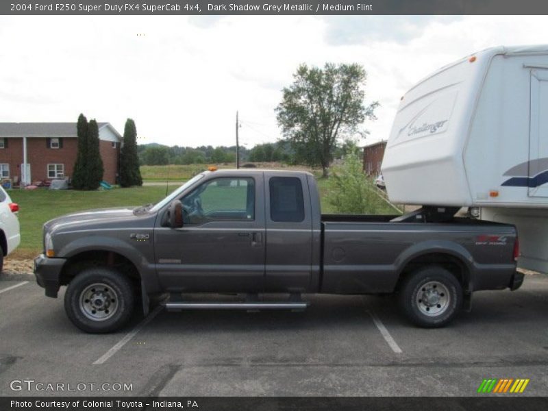 Dark Shadow Grey Metallic / Medium Flint 2004 Ford F250 Super Duty FX4 SuperCab 4x4