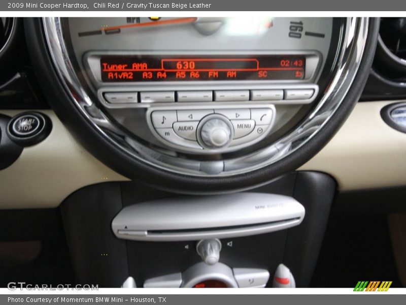Chili Red / Gravity Tuscan Beige Leather 2009 Mini Cooper Hardtop