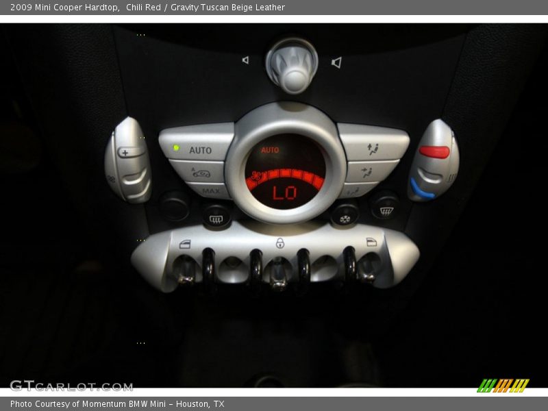 Chili Red / Gravity Tuscan Beige Leather 2009 Mini Cooper Hardtop