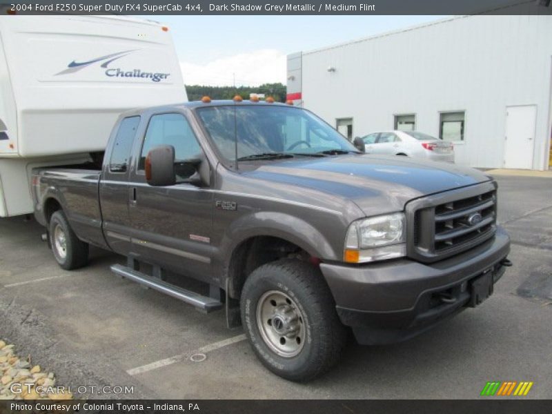 Dark Shadow Grey Metallic / Medium Flint 2004 Ford F250 Super Duty FX4 SuperCab 4x4