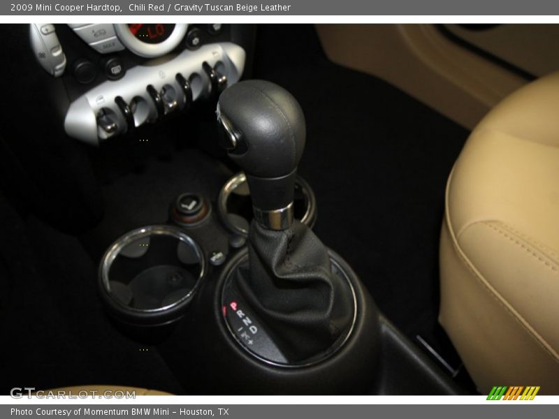 Chili Red / Gravity Tuscan Beige Leather 2009 Mini Cooper Hardtop