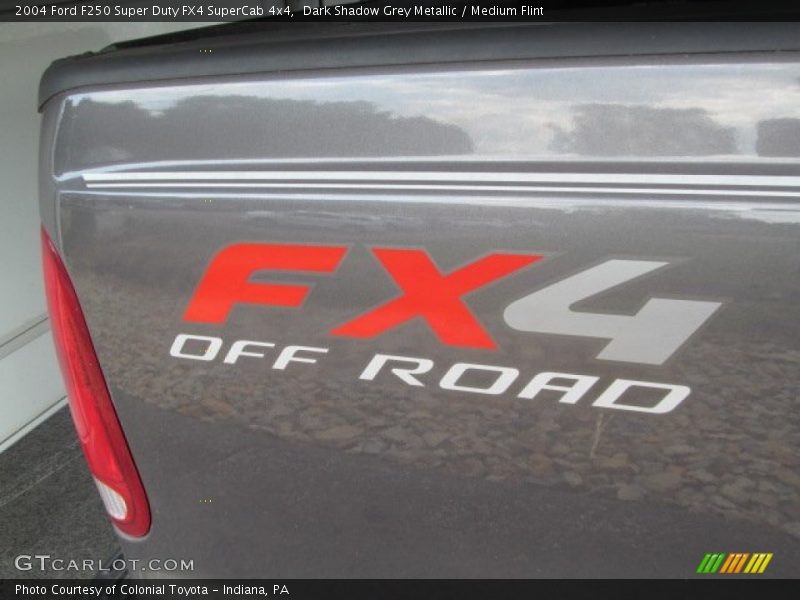 Dark Shadow Grey Metallic / Medium Flint 2004 Ford F250 Super Duty FX4 SuperCab 4x4