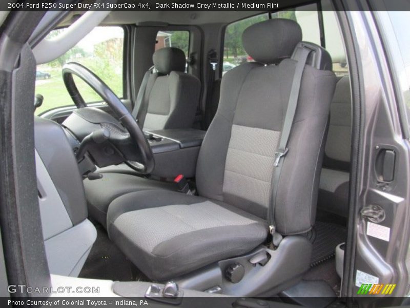 Dark Shadow Grey Metallic / Medium Flint 2004 Ford F250 Super Duty FX4 SuperCab 4x4