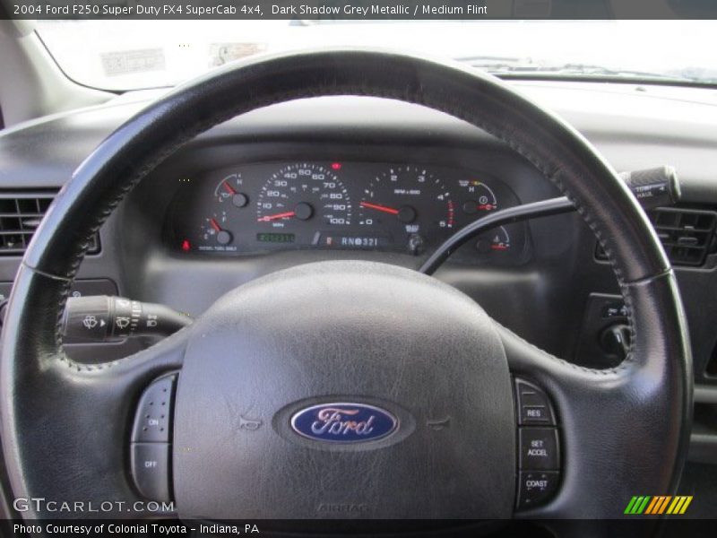 Dark Shadow Grey Metallic / Medium Flint 2004 Ford F250 Super Duty FX4 SuperCab 4x4