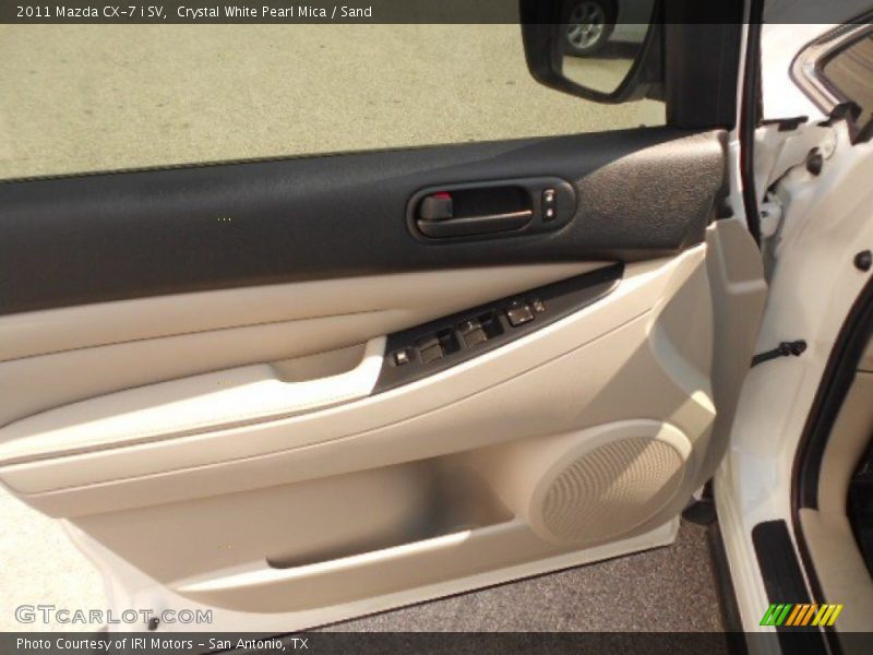Crystal White Pearl Mica / Sand 2011 Mazda CX-7 i SV