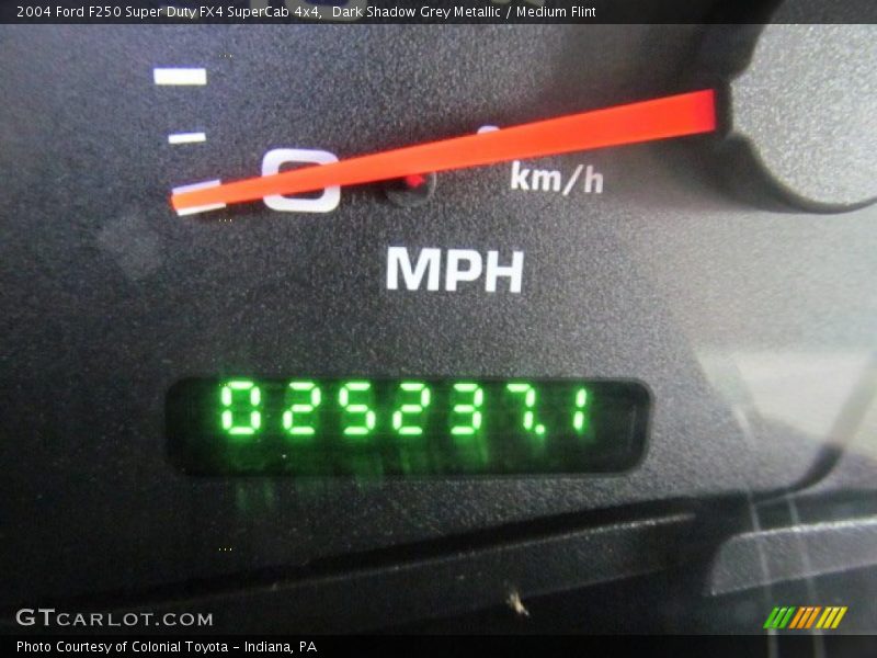 Dark Shadow Grey Metallic / Medium Flint 2004 Ford F250 Super Duty FX4 SuperCab 4x4