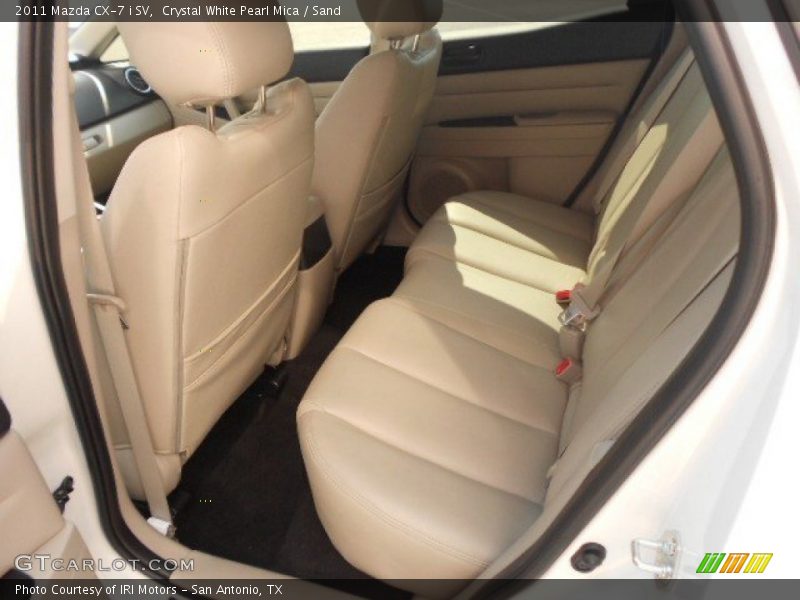 Crystal White Pearl Mica / Sand 2011 Mazda CX-7 i SV