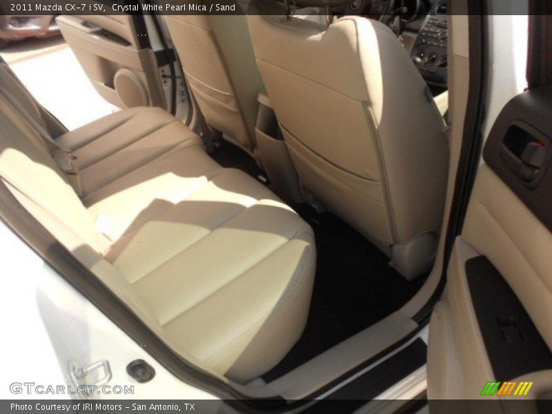 Crystal White Pearl Mica / Sand 2011 Mazda CX-7 i SV