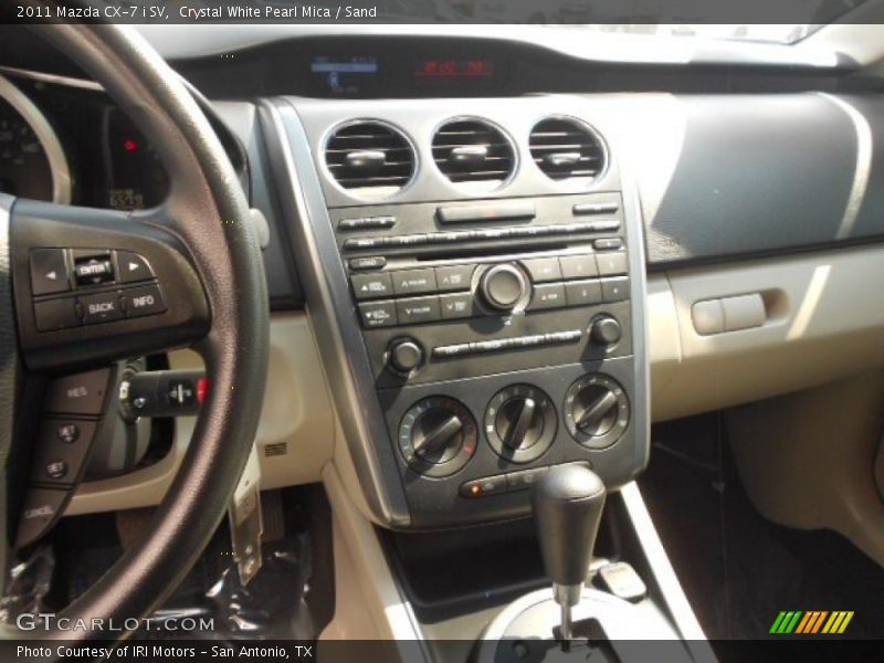 Crystal White Pearl Mica / Sand 2011 Mazda CX-7 i SV