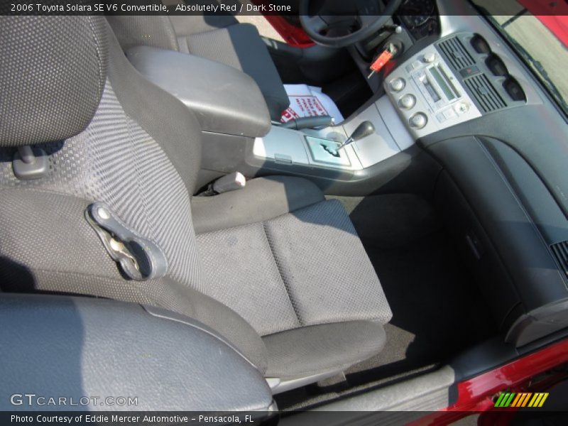 Absolutely Red / Dark Stone 2006 Toyota Solara SE V6 Convertible