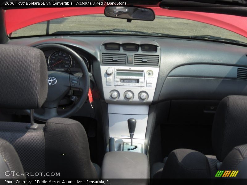 Absolutely Red / Dark Stone 2006 Toyota Solara SE V6 Convertible