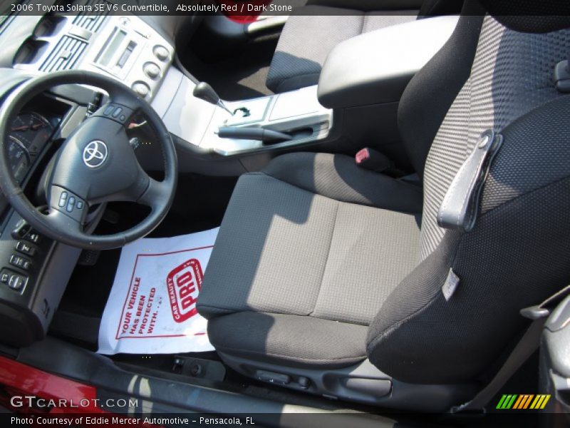 Absolutely Red / Dark Stone 2006 Toyota Solara SE V6 Convertible