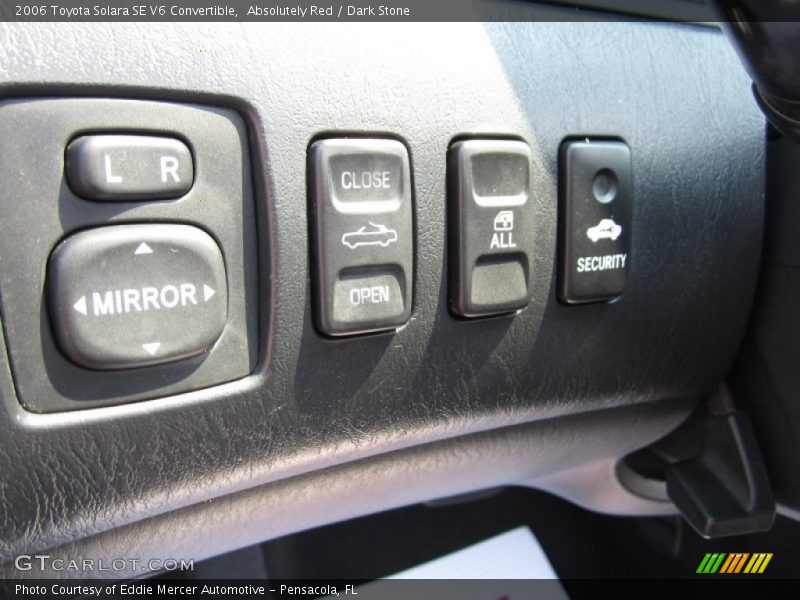 Absolutely Red / Dark Stone 2006 Toyota Solara SE V6 Convertible