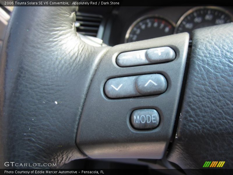 Absolutely Red / Dark Stone 2006 Toyota Solara SE V6 Convertible