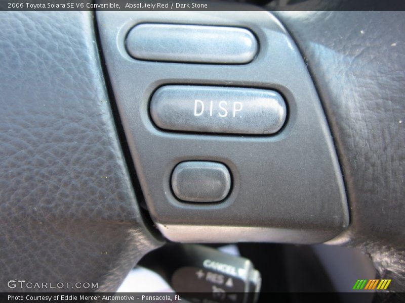Absolutely Red / Dark Stone 2006 Toyota Solara SE V6 Convertible
