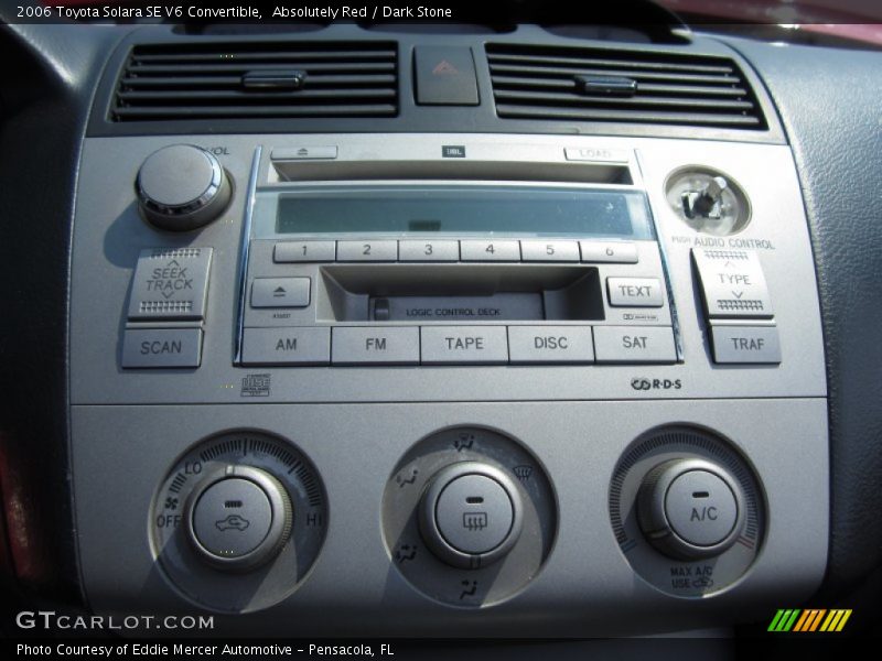 Absolutely Red / Dark Stone 2006 Toyota Solara SE V6 Convertible