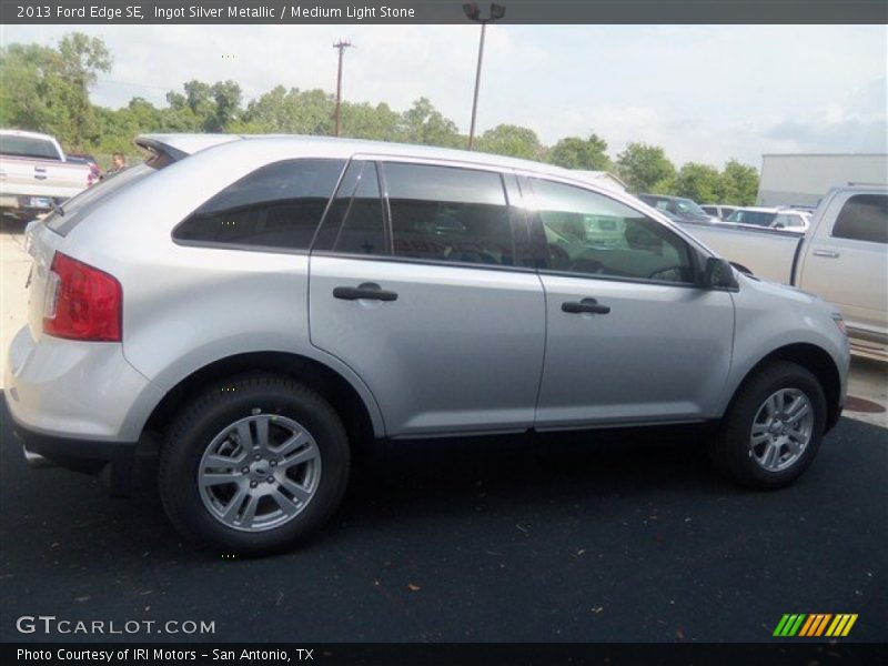 Ingot Silver Metallic / Medium Light Stone 2013 Ford Edge SE