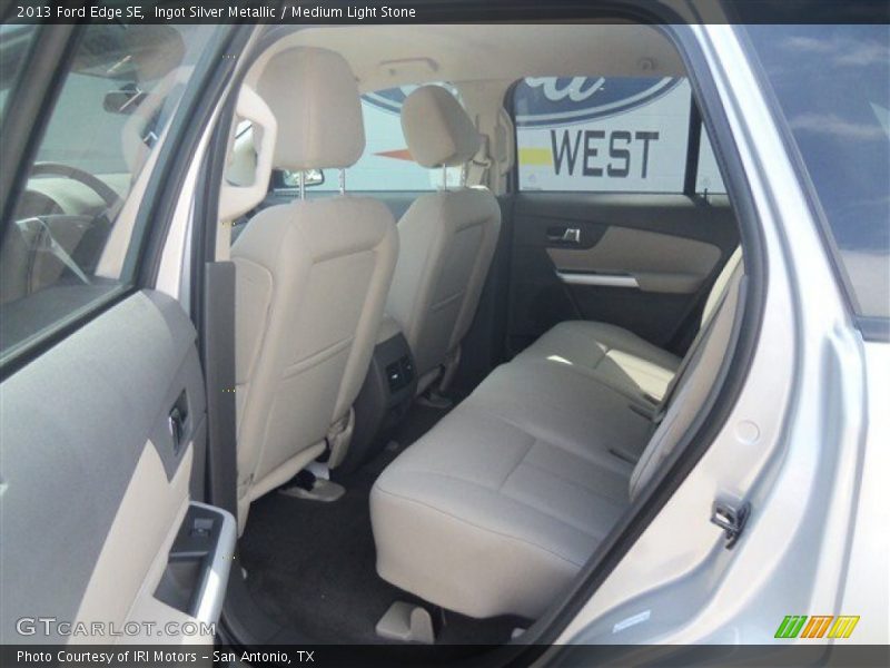Ingot Silver Metallic / Medium Light Stone 2013 Ford Edge SE