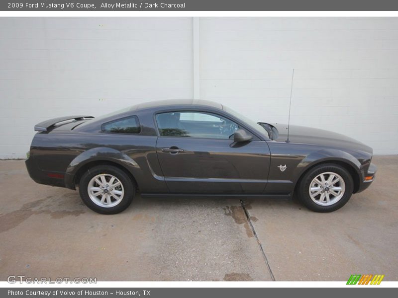 Alloy Metallic / Dark Charcoal 2009 Ford Mustang V6 Coupe