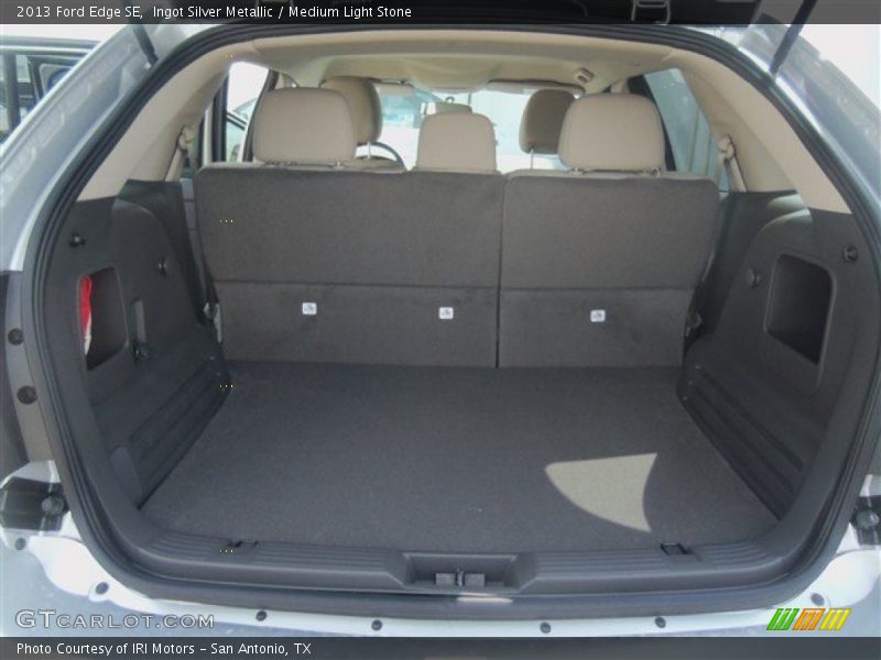 Ingot Silver Metallic / Medium Light Stone 2013 Ford Edge SE
