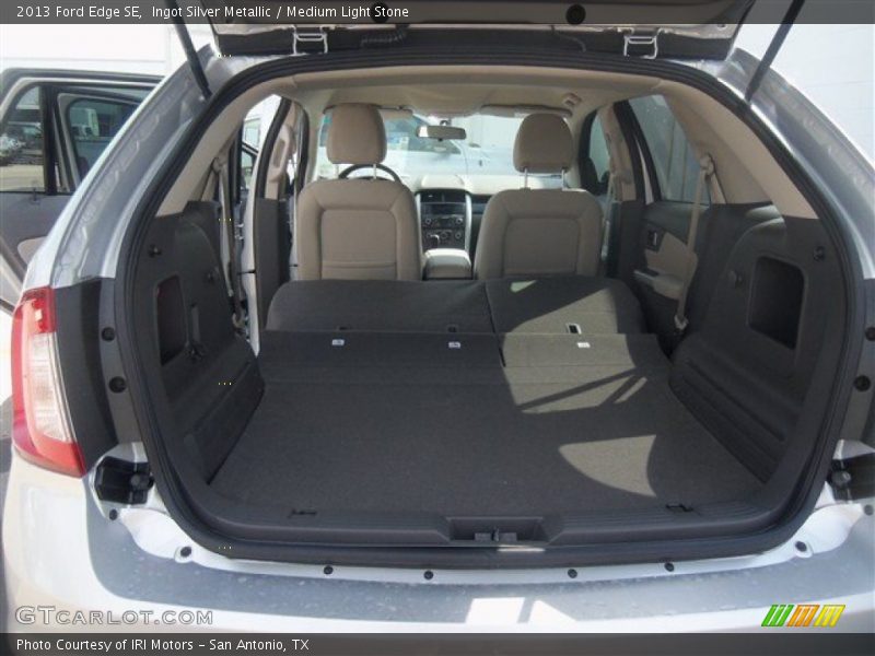 Ingot Silver Metallic / Medium Light Stone 2013 Ford Edge SE
