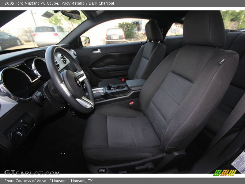 Alloy Metallic / Dark Charcoal 2009 Ford Mustang V6 Coupe