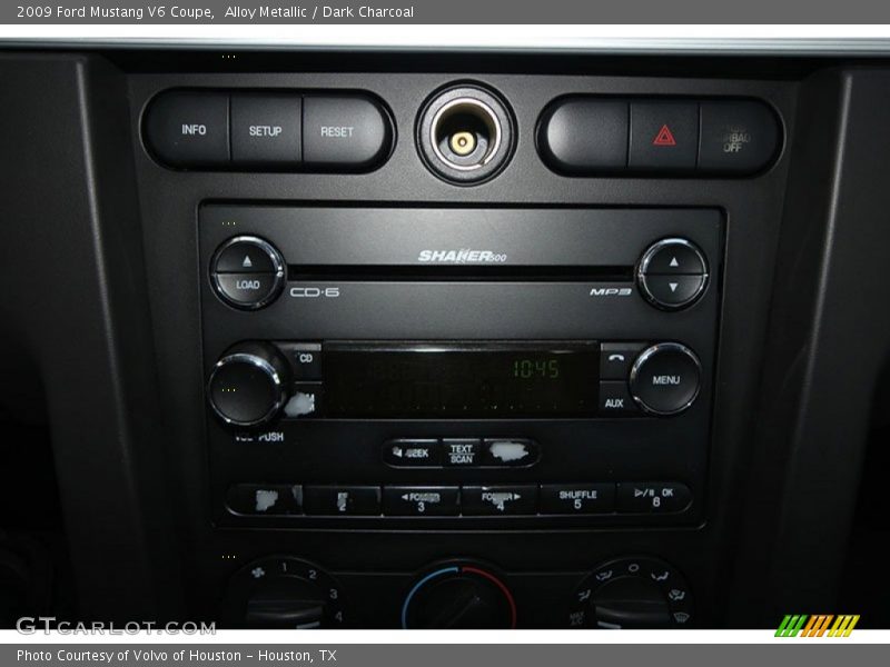 Alloy Metallic / Dark Charcoal 2009 Ford Mustang V6 Coupe