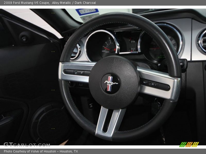 Alloy Metallic / Dark Charcoal 2009 Ford Mustang V6 Coupe