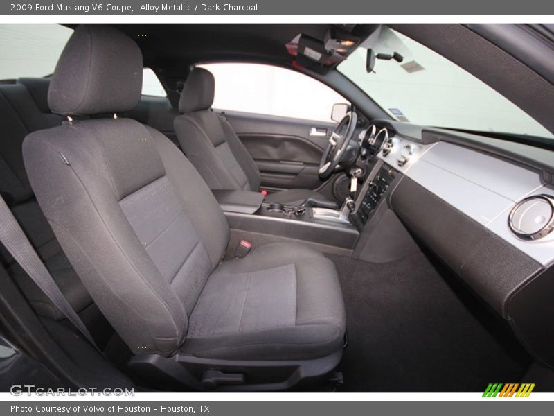 Alloy Metallic / Dark Charcoal 2009 Ford Mustang V6 Coupe