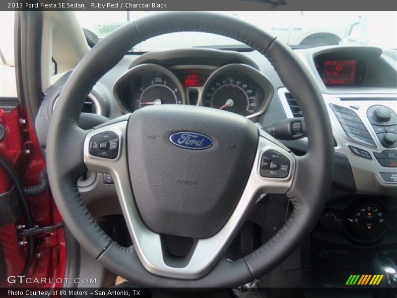  2013 Fiesta SE Sedan Steering Wheel