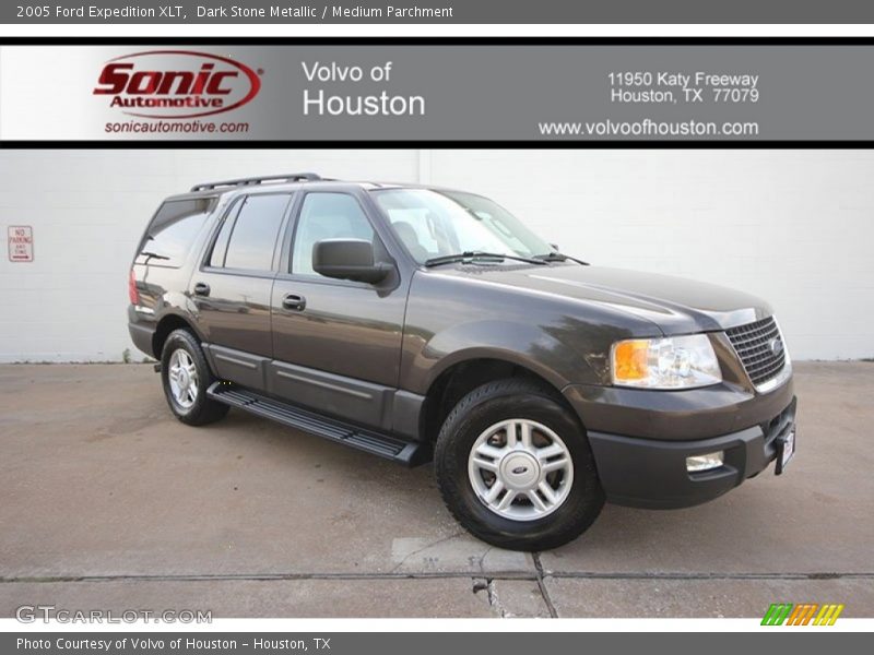 Dark Stone Metallic / Medium Parchment 2005 Ford Expedition XLT