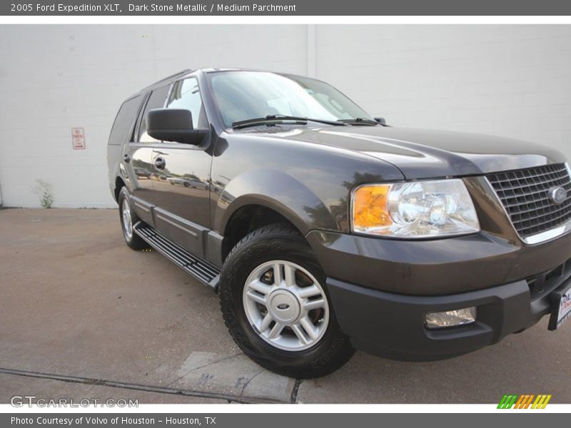 Dark Stone Metallic / Medium Parchment 2005 Ford Expedition XLT