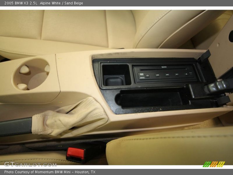 Alpine White / Sand Beige 2005 BMW X3 2.5i
