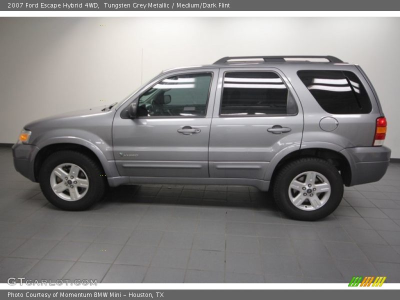 Tungsten Grey Metallic / Medium/Dark Flint 2007 Ford Escape Hybrid 4WD