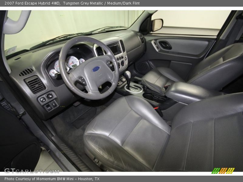 Tungsten Grey Metallic / Medium/Dark Flint 2007 Ford Escape Hybrid 4WD