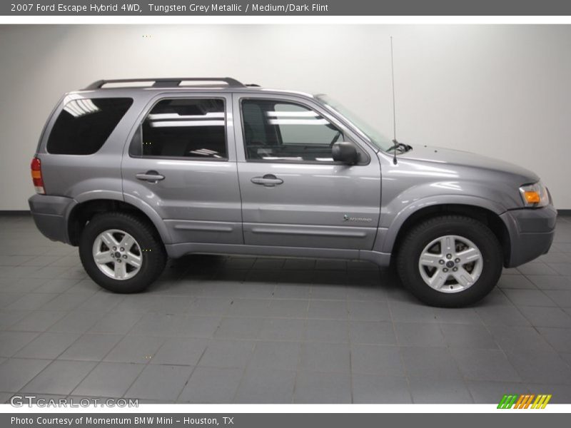 Tungsten Grey Metallic / Medium/Dark Flint 2007 Ford Escape Hybrid 4WD