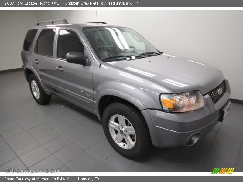 Tungsten Grey Metallic / Medium/Dark Flint 2007 Ford Escape Hybrid 4WD