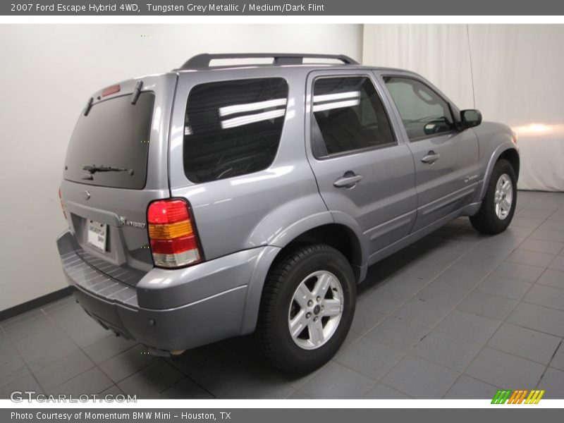 Tungsten Grey Metallic / Medium/Dark Flint 2007 Ford Escape Hybrid 4WD